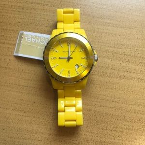 Michael Kors yellow watch